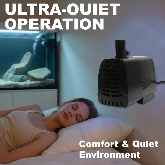 Submersible Water Pump for Hydroponics, Pond, Aquarium, Fountain