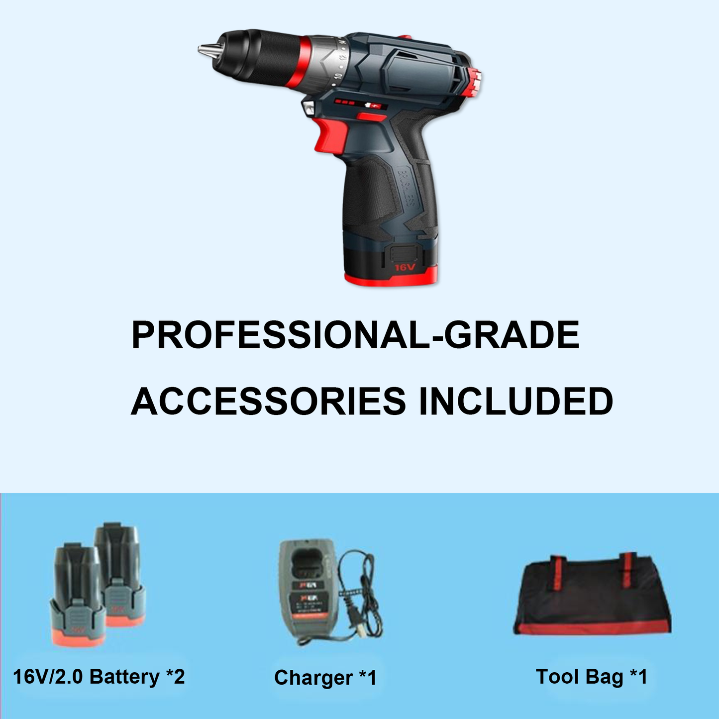 Brushless Lithium Drill SH-16-13