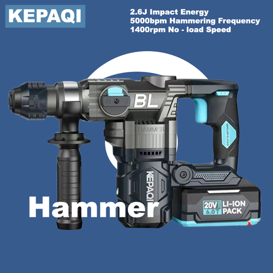 KEPAQI Brushless lithium hammer