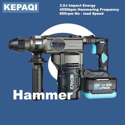KEPAQI Brushless lithium hammer